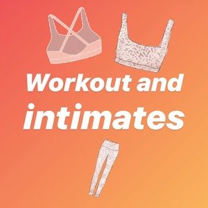 Women’s workout clothes and intimates! ❤️